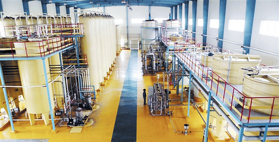 Ligne de production de gomme xanthane