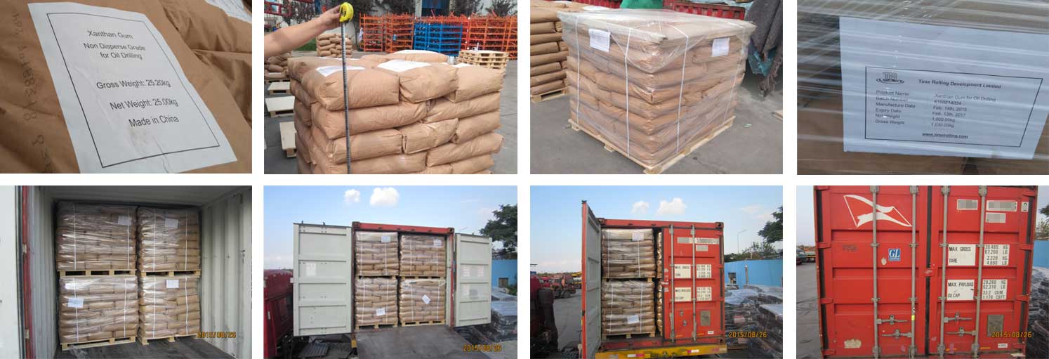 Gomme xanthane de qualité forage pétrolier