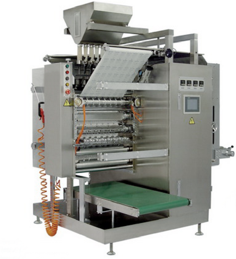Machine verticale multivoie TRGM de remplissage et de conditionnement en sachets