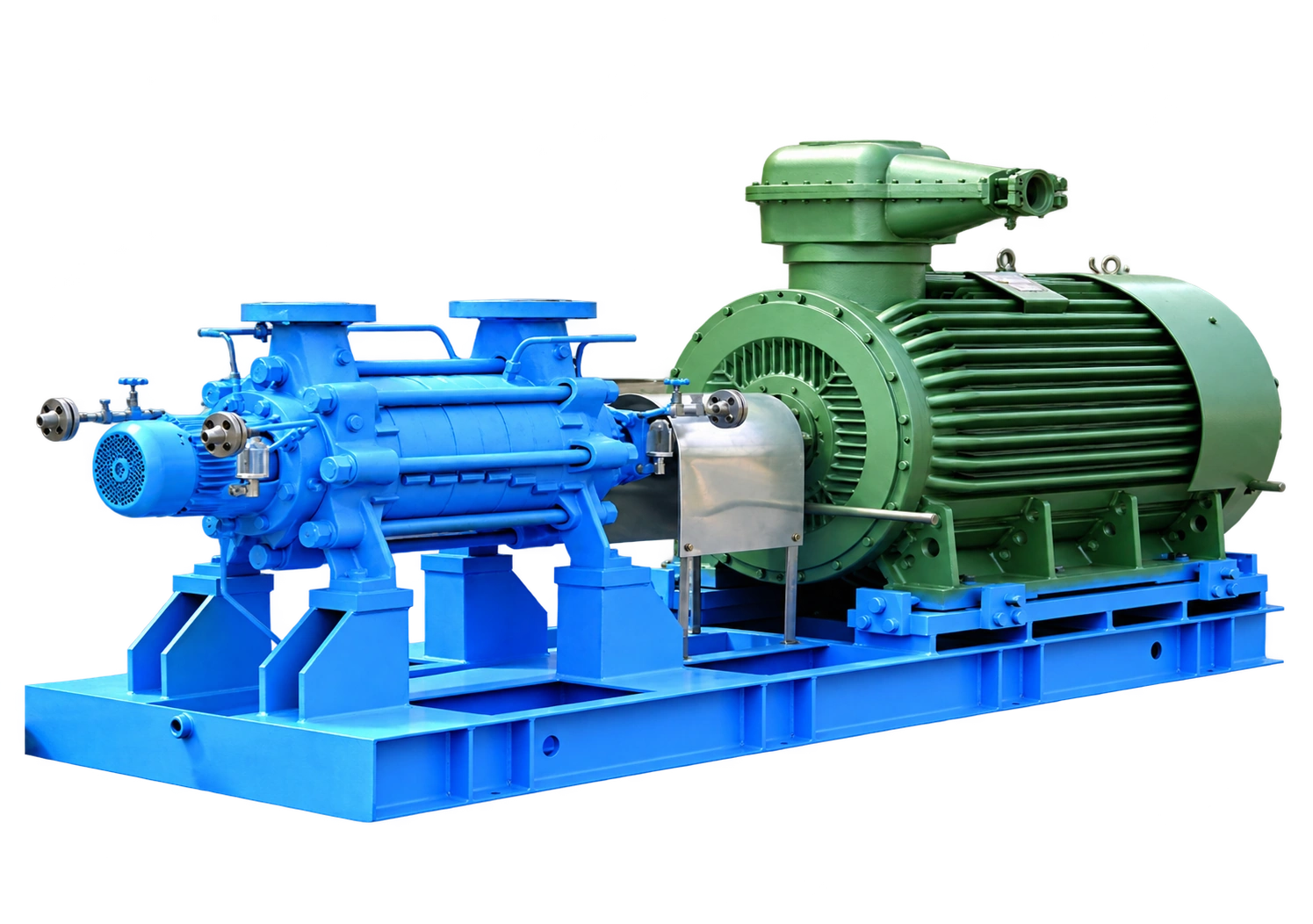 Groupe pompe-moteur BB4 à corps segmenté.