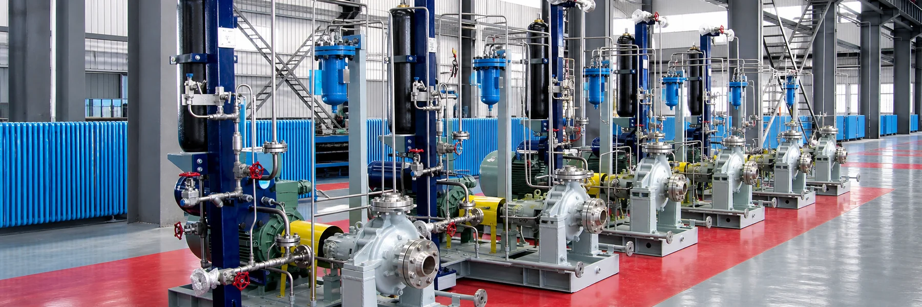 Bannière des pompes centrifuges de procédé