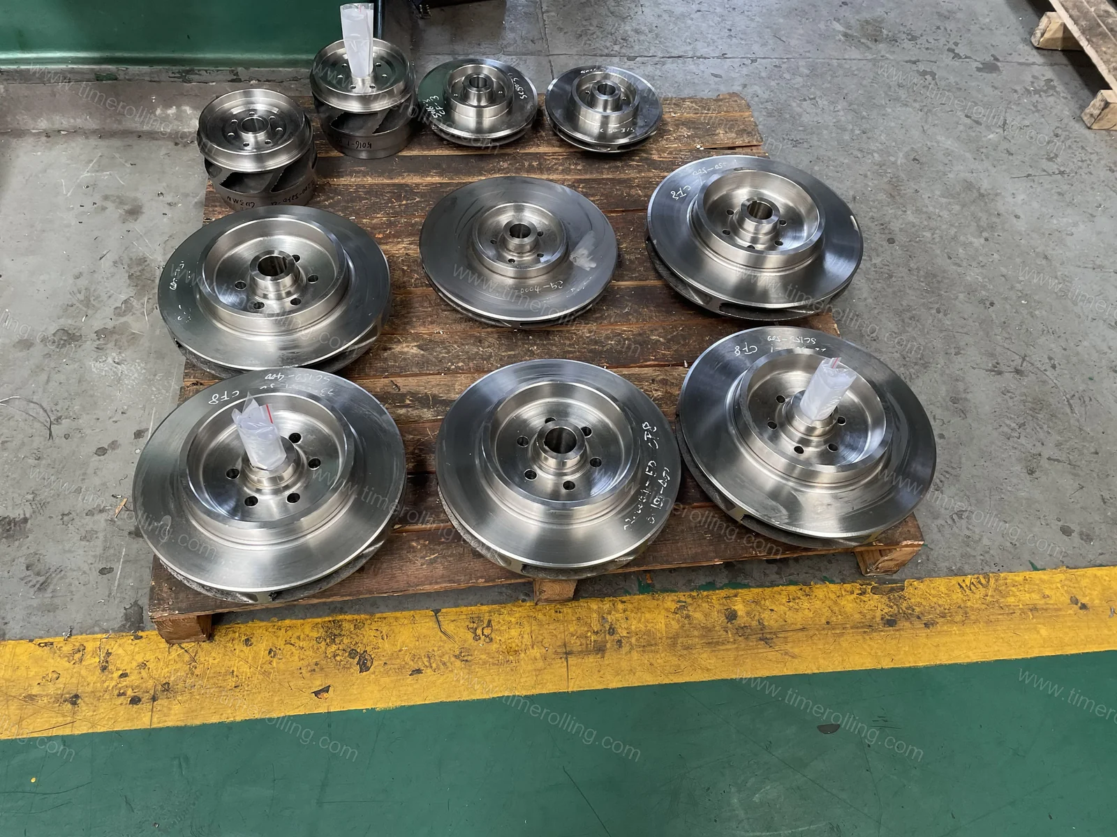 Roues de pompes — photographie du produit 05