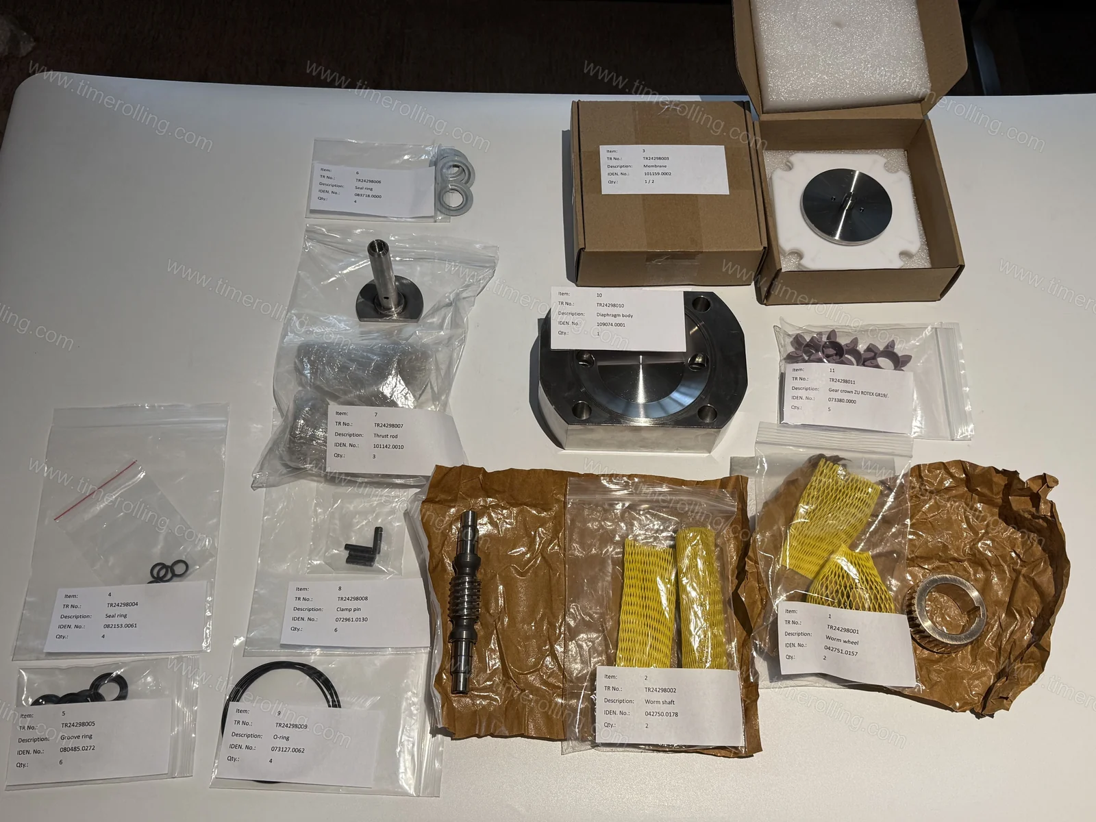 Pièces de remplacement pour pompe doseuse LEWA 16
