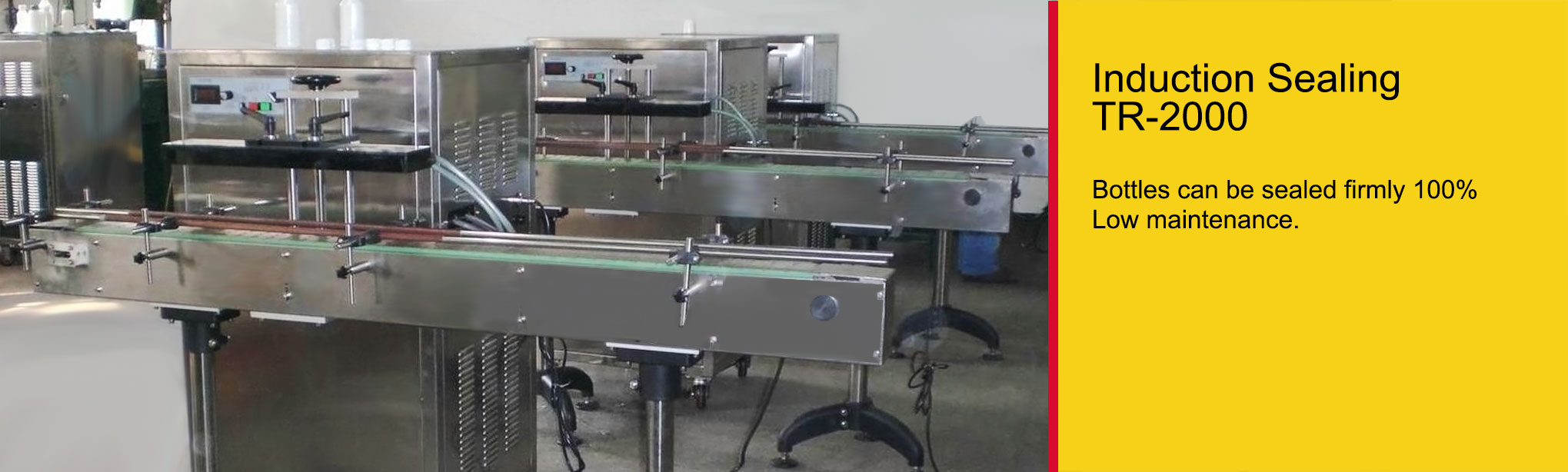 Operculeuse à induction pour aluminium — Équipement Time Rolling