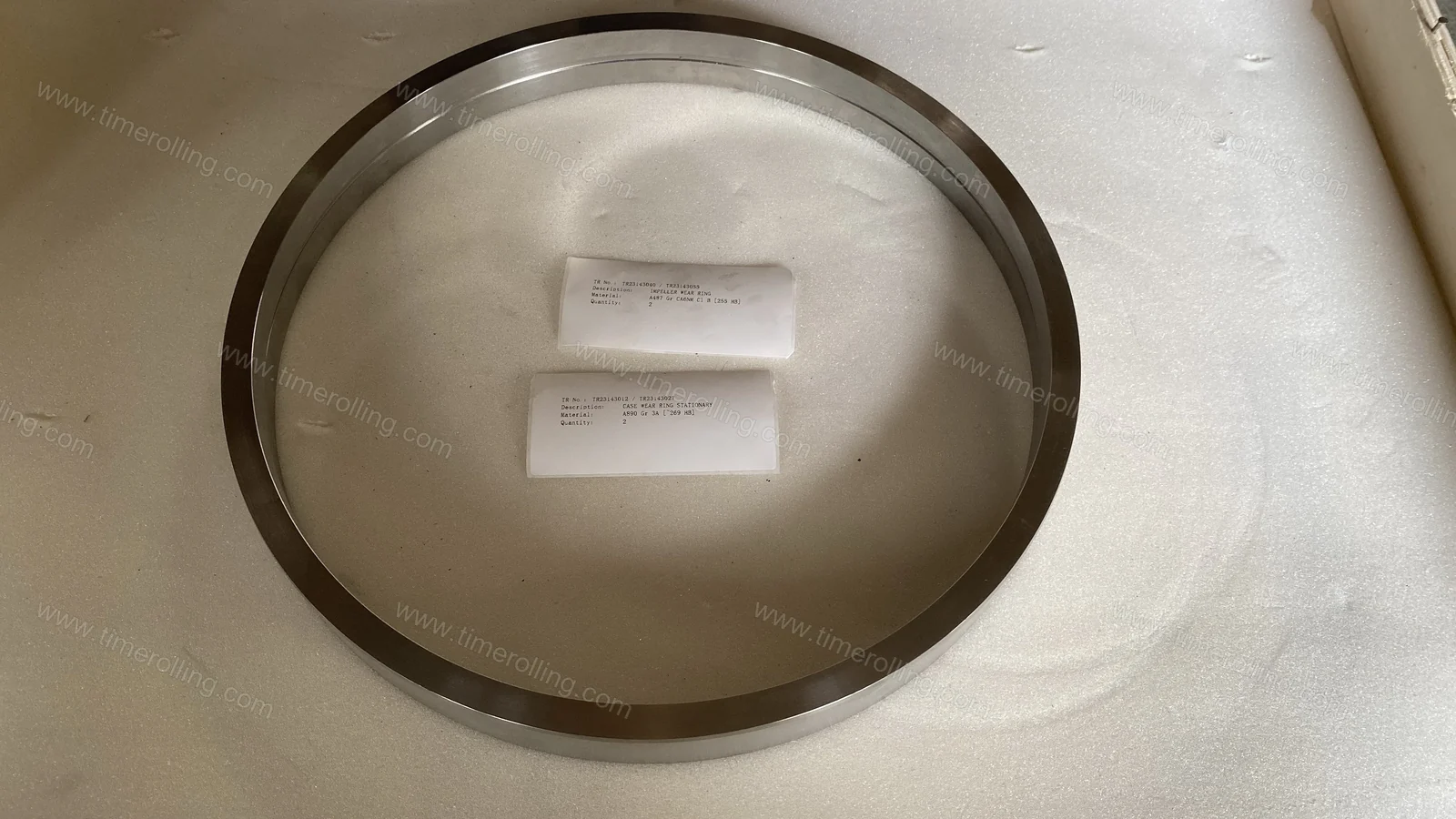 Bagues d’usure de pompe — photographie du produit 04