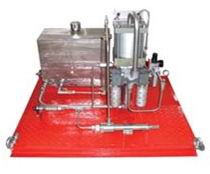Skid de pompe pneumatique d’injection chimique